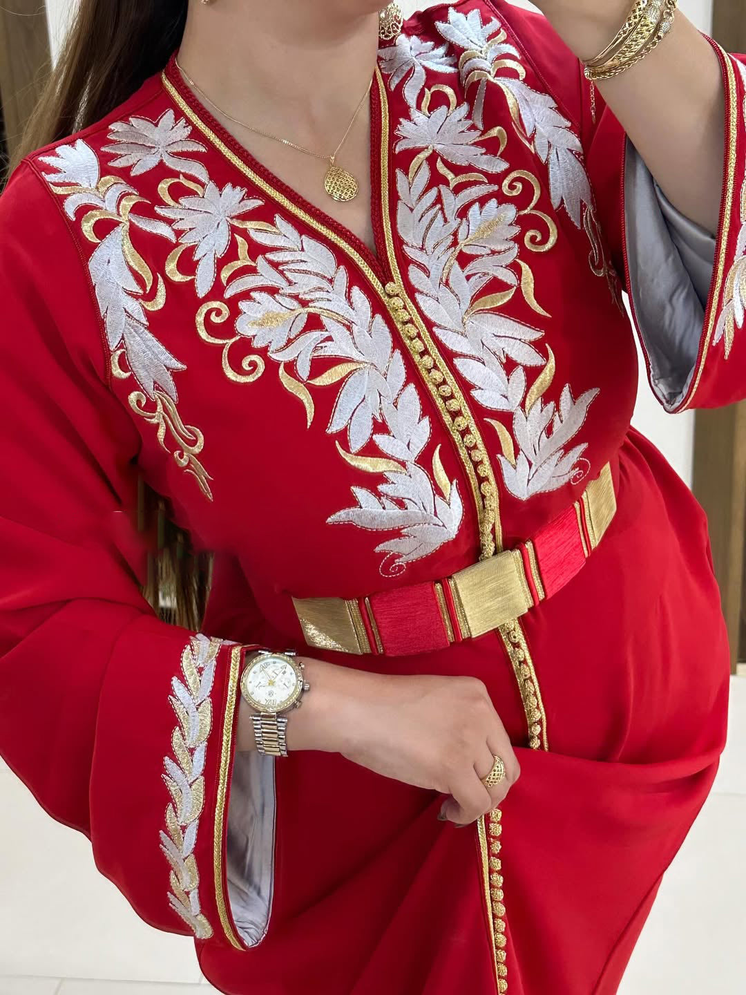 Classy Caftan Brodé