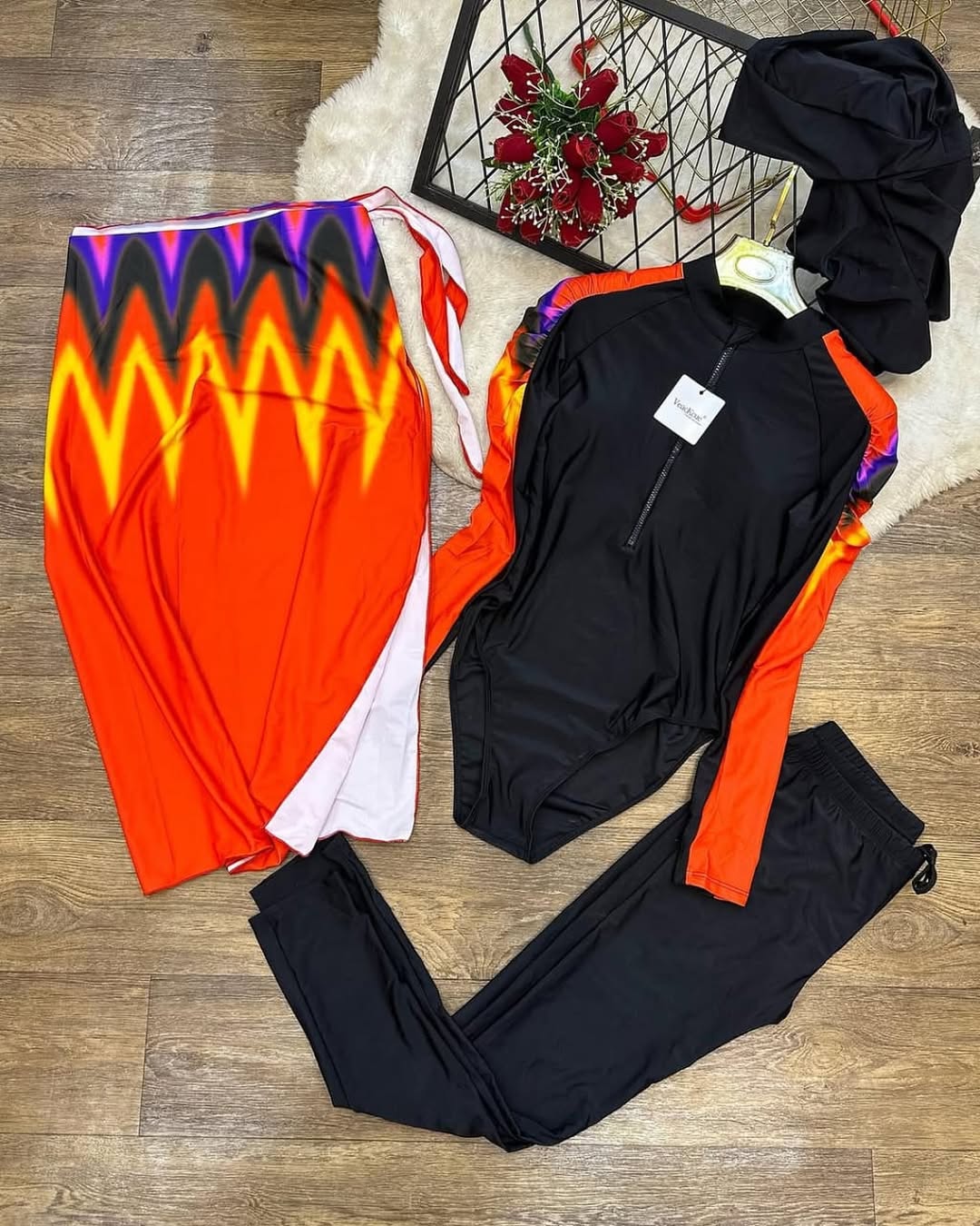 Burkini Flame Chic