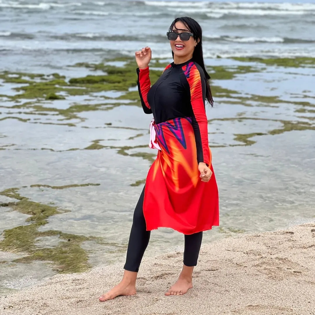 Burkini Flame Chic