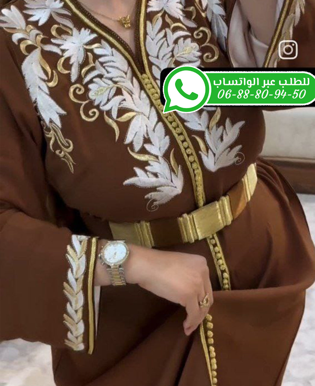 Classy Caftan Brodé